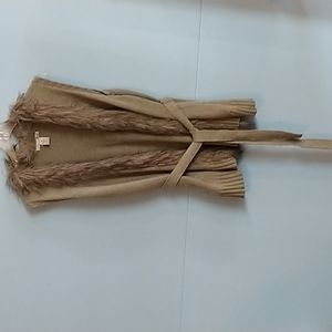 RXB Womens Sleeveless Sweater color Gray size XL